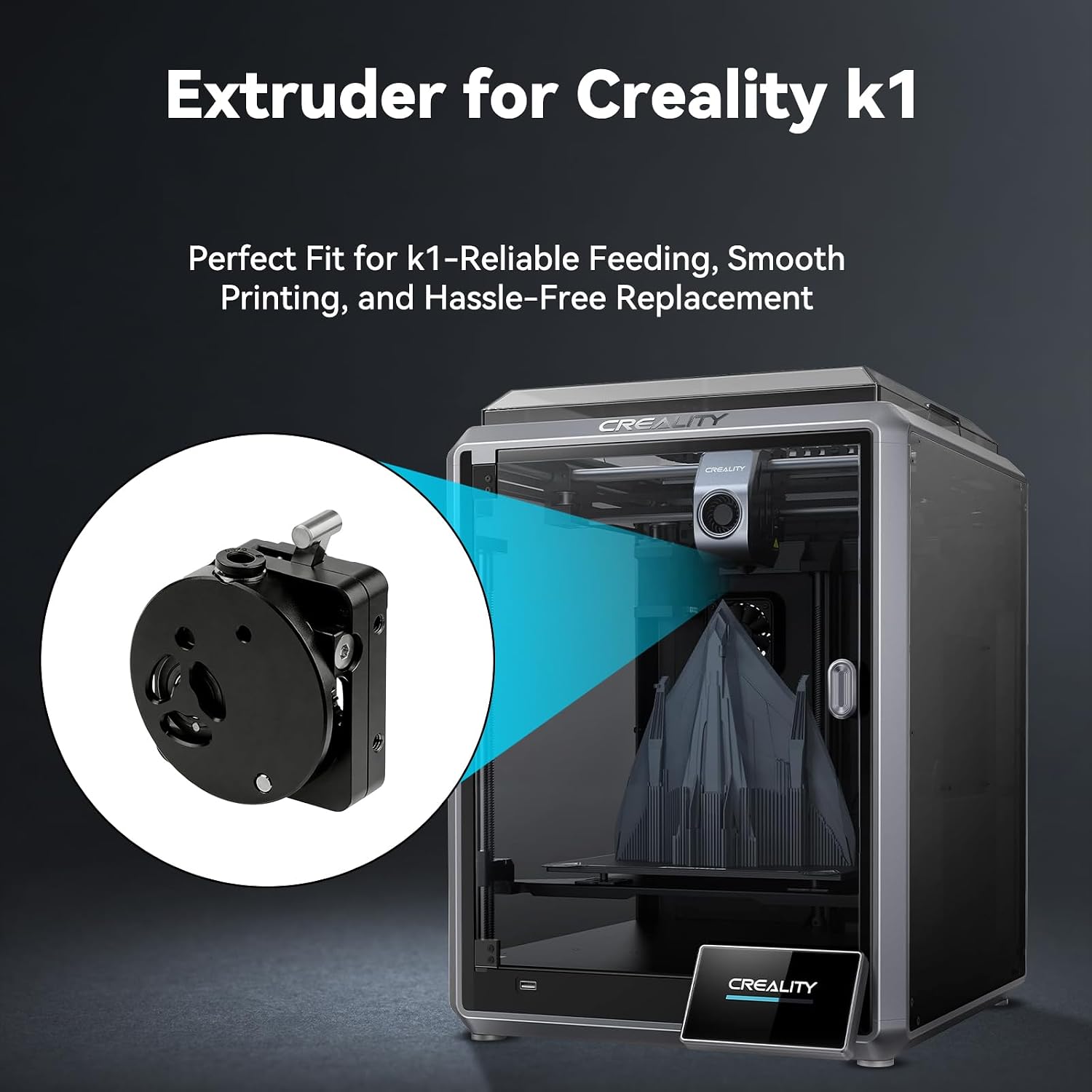 Direct Drive Dual Gear Extruder High Speed - K1 SE V3 Plus 3D 프린터용으로