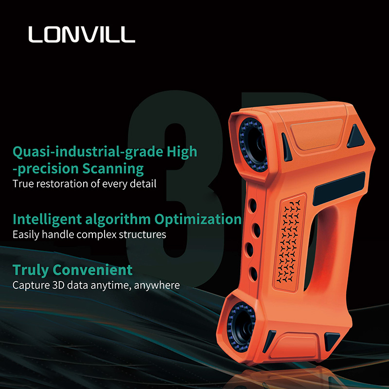 론빌 휴대용 3D 스캔 장비, 부피 측정 기기, 산업용 - Handheld 3D Scanner High Precision 리뷰 및 가격