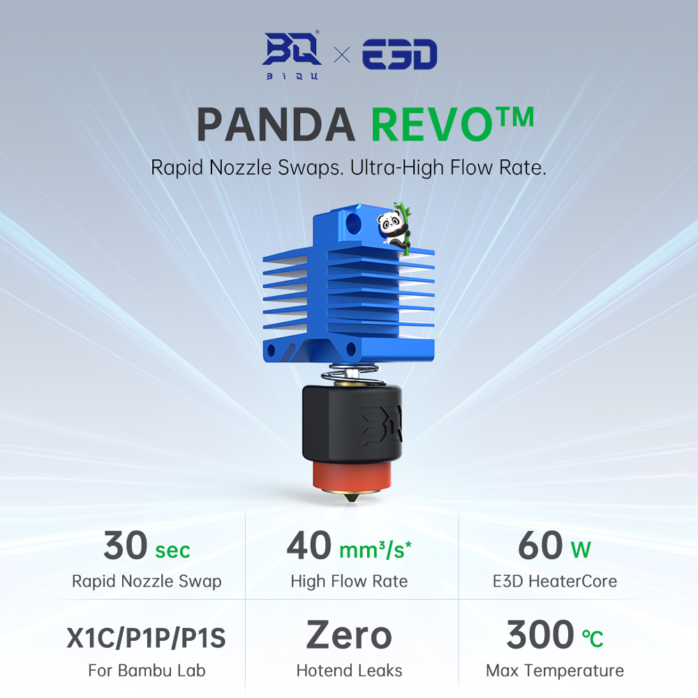 BIGTREETECH Panda revo P1 X1 H - High Flow Ceramic Hotend 리뷰 및 가격
