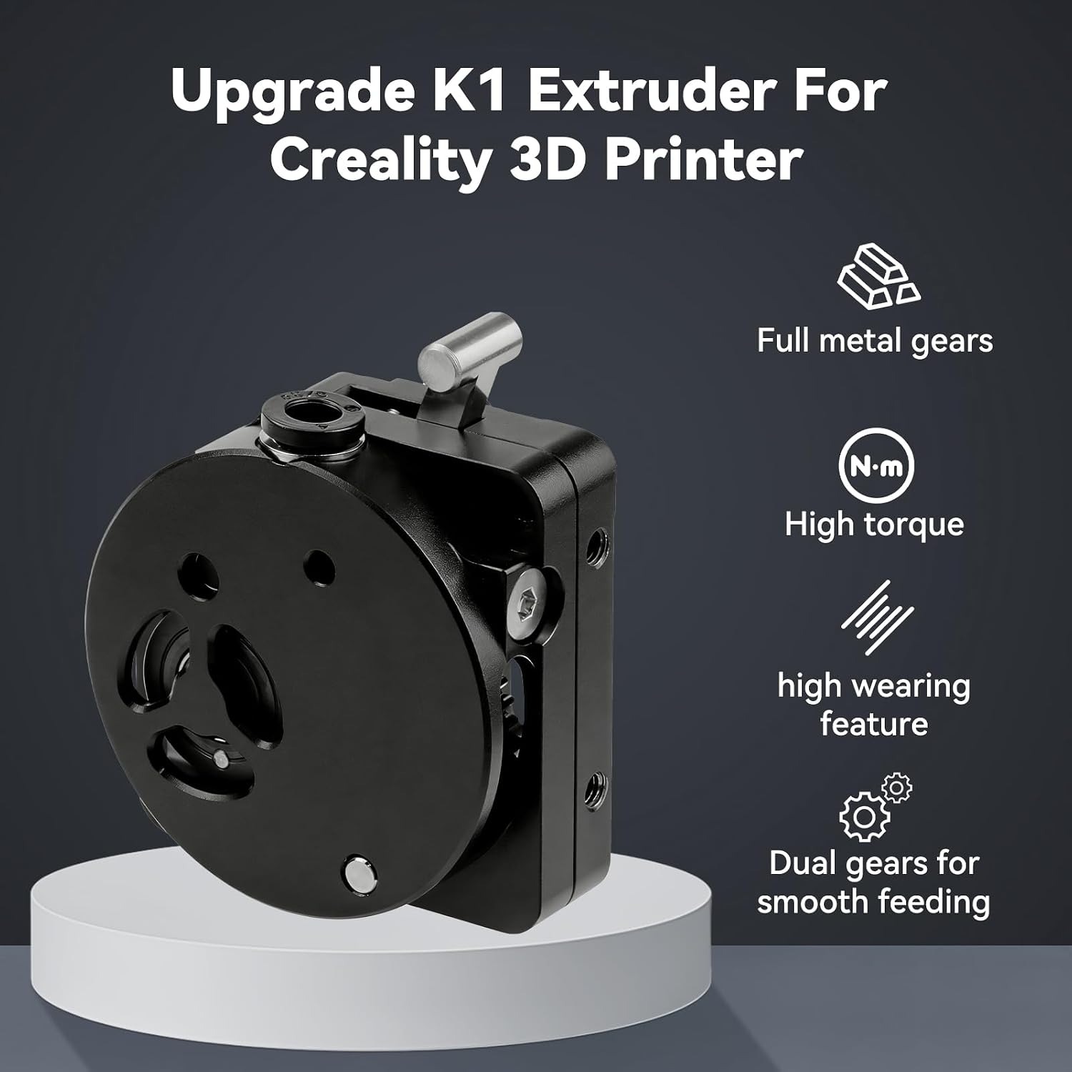 K1/K1 Max/K1C/SE 압출기, 업그레이드된 K - Direct Drive Dual Gear Extruder High Speed 리뷰 및 가격