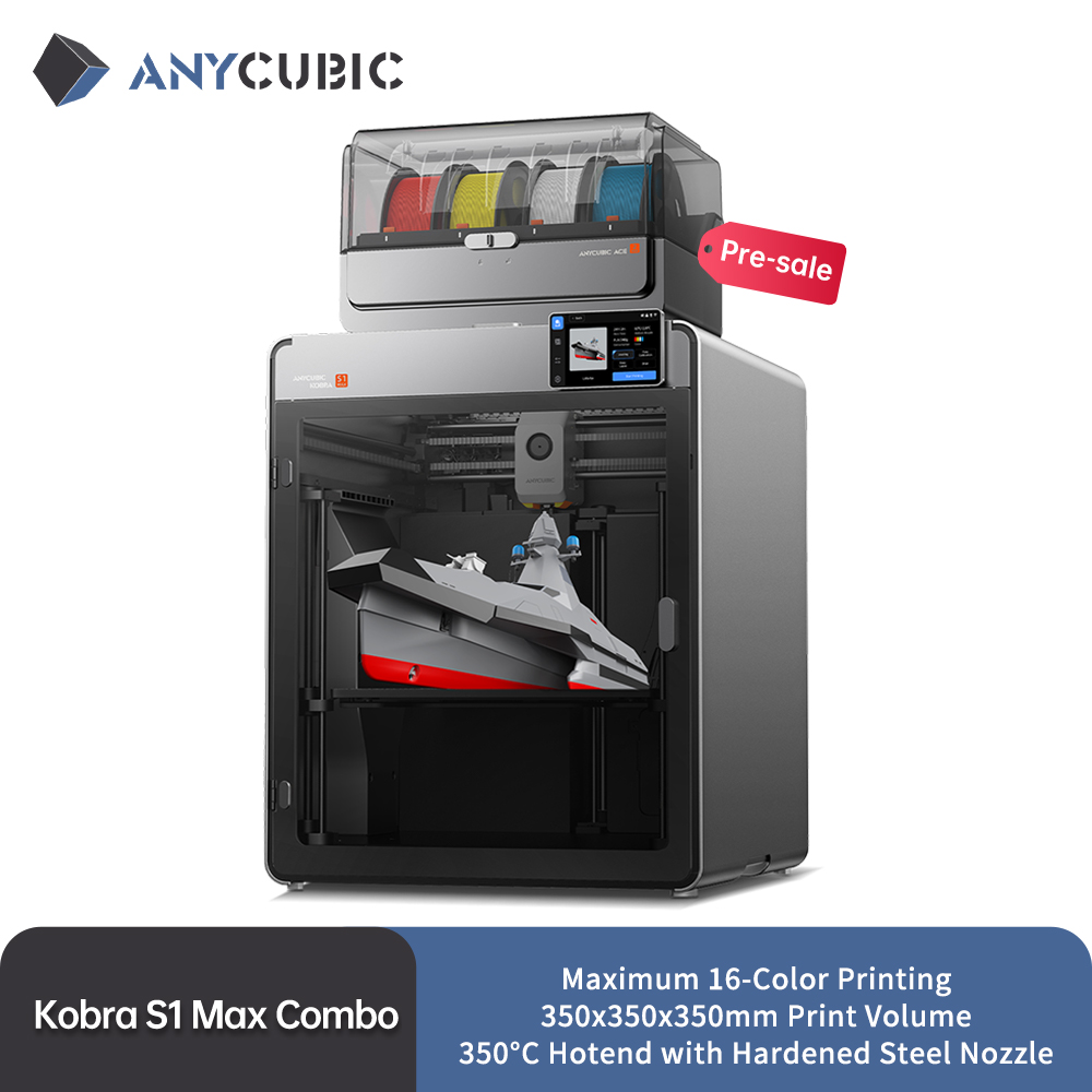 애니큐빅 코브라 S1 맥스 콤보 멀티컬러 3D 프린터  - Corexy 3D Printer Kit 리뷰 및 가격